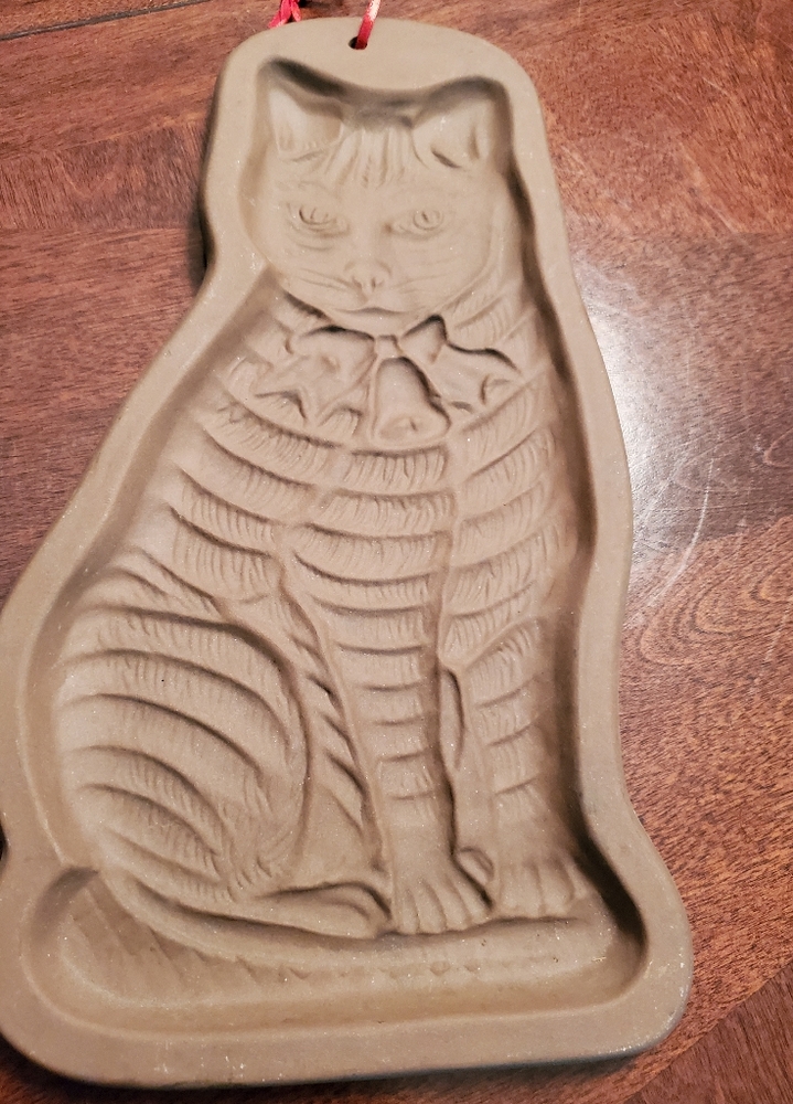Vintage Hartstone Large Cat Cookie Mold